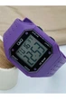 Мужские часы Q&Q M158J010Y Фиолетовые - изображение 3