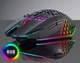 Мышь беспроводная игровая бесшумная с подсветкой HYSJ T500 Black - изображение 4