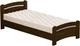 Кровать Estella Венеция 90х200 ordf Щит Л4 Темный орех (2301653026) - изображение 2