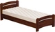 Кровать Estella Венеция 90х190 ordf Щит Л4 Каштан (2301639026) - изображение 2