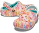 Сабо Crocs Classic Lined Tie Due Clog M7W9-39-25.5 см Orange Zing Multi 206341 - зображення 3