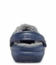 Детские сабо с мехом CROCS CLASSIC LINED CLOG T 25 Синий/серый 207009 - изображение 5