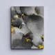 Модульна картина Холстович Luxury Golden Abstract 150х60 см. Мармурова картина з абстракцією для вітальні, спальні, кухні, офісу, інтер'єру - зображення 5