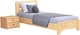 Кровать Estella Венеция Люкс 80х190 ordf Щит Л2.5 Бук (3001288028) - изображение 1