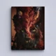 Картина Холстович Black panther 45x60 см. Картина з пантерою для офісу, вітальні, спальні, кухні, інтер'єру - зображення 5