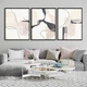 Модульна картина Холстович Abstract Geometric Graphics 225х100 см. Інтер'єрна картина з абстракцією у вітальню, спальню, кухню, офіс - зображення 2