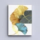 Модульная картина Холстович Nordic Gold Leaf Abstract 90х40 см. Картина с абстракцией в кабинет психолога, гостиную, спальню, кухню, офис, интерьерная - изображение 5