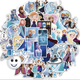 Наклейки виниловые Холодное сердце FROZEN Takara Tomy на предметы 50 шт. - изображение 5