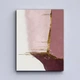 Модульна картина Холстович Golden Pink Abstract 225х100 см. Абстрактна картина для вітальні, спальні, офісу, інтер'єру - зображення 7