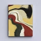 Модульна картина Холстович Red Yellow & Black Abstract 225х100 см. Картина з абстракцією для вітальні, спальні, кухні, офісу, інтер'єру - зображення 7