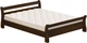 Кровать Estella Диана 160х190 ordf Массив 2Л4 Темный орех (7200638027) - изображение 2