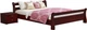 Кровать Estella Диана 160х200 ordf Массив 2Л4 Красное дерево (7200818027) - изображение 1