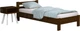 Кровать Estella Рената 90х190 ordf Щит Л2.5 Темный орех (8201538028) - изображение 1