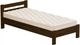Кровать Estella Рената 90х190 ordf Щит Л2.5 Темный орех (8201538028) - изображение 2