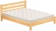 Кровать Estella Рената Люкс 160х190 ordf Массив 2Л2.5 Бук (9201619029) - изображение 2