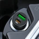 Автомобільний зарядний пристрій Hoco Z32 USB-A/Type-C Black 20 W (6931474739797) - изображение 4