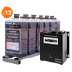 Комплект резервного питания для предприятий LP (LogicPower) ИБП + OPzS батарея (UPS W1500 + АКБ OPzS 7728W) - изображение 1
