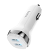 Адаптер в прикуриватель Hoco Z40 на 2USB/2.4A с кабелем Lightning Белый с многоуровневой защитой - изображение 3