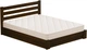 Кровать Estella Селена 120х200 ordf Массив 2Л2.5 Темный орех (8300254029) - изображение 2