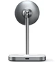 Бездротовий зарядний пристрій Satechi Aluminum 2 in 1 Magnetic Wireless Charging Stand Space Grey (ST-WMCS2M) - зображення 2