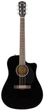 Акустическая гитара Fender CD-60SCE Black WN - изображение 1