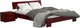 Кровать Estella Титан 180х190 ordf Массив 2Л2.5 Красное дерево (8400957029) - изображение 1
