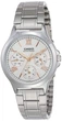 Женские часы Casio LTP-V300D-7A2UDF Круглые Белые с серебристым - изображение 2
