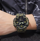 Тактические военные часы Skmei Premium 57520 (Серия Military) Зеленые хаки - изображение 5