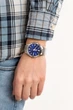 Наручний годинник Casio MTS-100D-2AVDF Синій зі сріблястим - зображення 6