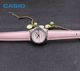 Женские наручные часы Casio LTP-V006L-4BUDF Розовые с серебристым - изображение 4