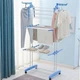 СКЛАДНАЯ СУШИЛКА ДЛЯ ВЕЩЕЙ GARMENT RACK WITH WHEELS(M24L45) - изображение 1