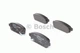 Колодка тормозов. диск. CHEVROLET CRUZE, ORLANDO передн./задн. (выр-во Bosch) Bosch (0986494435) - изображение 1