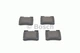 Колодка тормозов. диск. MB 190 (W201, W202) задн. (выр-во Bosch) Bosch (0986490260) - изображение 6