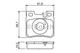 Колодка тормозов. диск. MB 190 (W201, W202) задн. (выр-во Bosch) Bosch (0986490260) - изображение 8