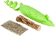 Іграшка для кішок Collar Мишка гумова GiGwi Refillable Catnip 16.5 см Зелена (2347Collar) - зображення 2