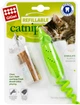 Іграшка для кішок Collar Мишка гумова GiGwi Refillable Catnip 16.5 см Зелена (2347Collar) - зображення 3