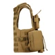 Жилет разгрузочный Protector Plus Z509 с системой MOLLE нейлоновый Coyote brown - изображение 3