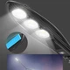 Компактний консоль LED прожектор ліхтар із сонячною батареєю на стовп solar street light 330W - зображення 6