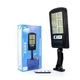 Вуличний ліхтар на стовп з пультом на сонячних батареях Solar Light BL-BK-240-SMD - зображення 1