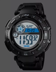 Тактичний практичний військовий годинник Skmei Premium 57022 (Серія Military) чорний - зображення 1