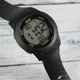 Кварцевые Мужские часы Q&Q M184J803Y Черные с желтым - изображение 4