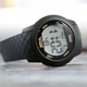 Кварцевые Мужские часы Q&Q M184J803Y Черные с желтым - изображение 5