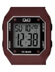 Мужские кварцевые часы Q&Q M158J008Y Вишневые - изображение 4