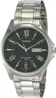 Наручные часы Casio MTP-1384D-1AVEF Черные с серебристым - изображение 1