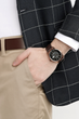 Наручные часы Casio MTP-1384L-1AVEF Темно-коричневые с черным кожаным ремешком - изображение 3