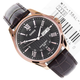 Наручные часы Casio MTP-1384L-1AVEF Темно-коричневые с черным кожаным ремешком - изображение 9