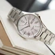 Наручные часы с индикацией даты Casio MTP-1384D-7AVEF Белые с серебристым - изображение 3