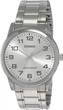 Стильний Наручний годинник Casio MTP-V001D-7B UDF Сріблястий/сталевий - зображення 2