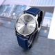 Стильные наручные часы Casio MTP-V002L-2B3 UDF Серебристые с синим - изображение 6