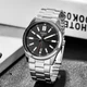 Наручные часы Casio MTP-VD02D-1E UDF современные Черные с серебристым/стальным - изображение 2
